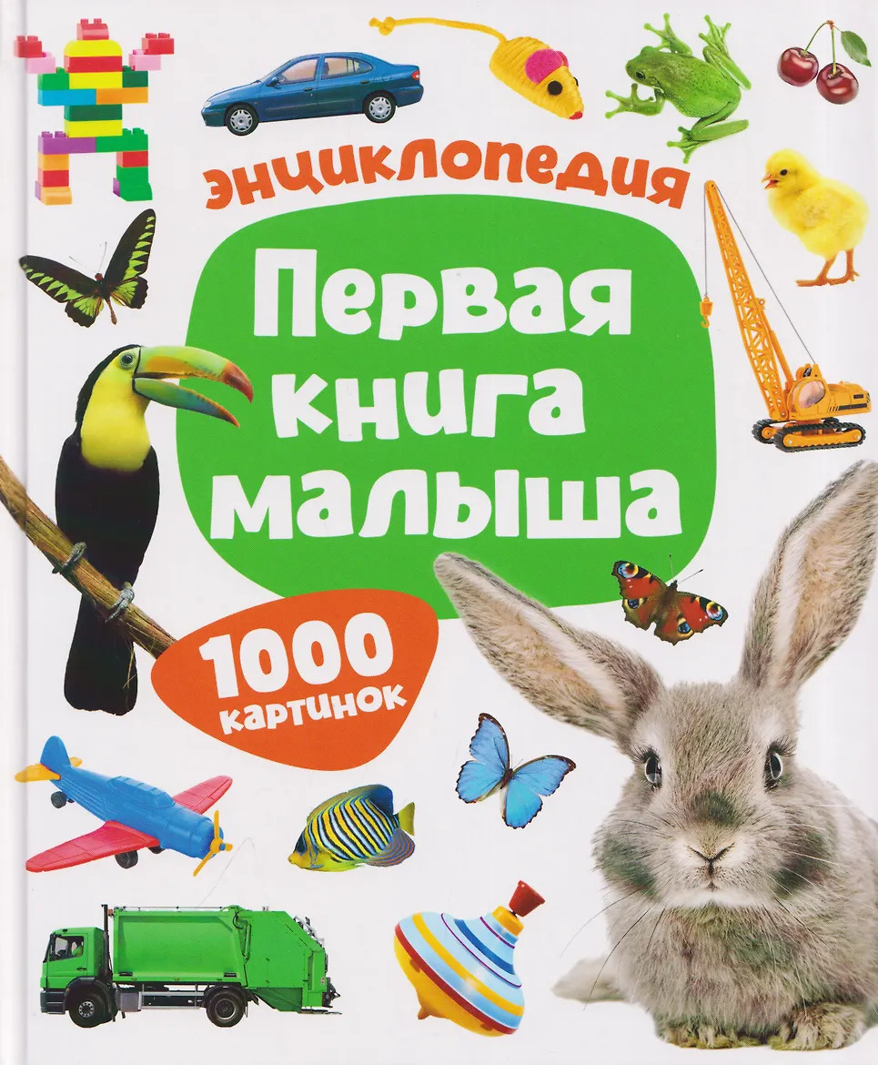 Первая книга малыша. Энциклопедия. 1000 картинок